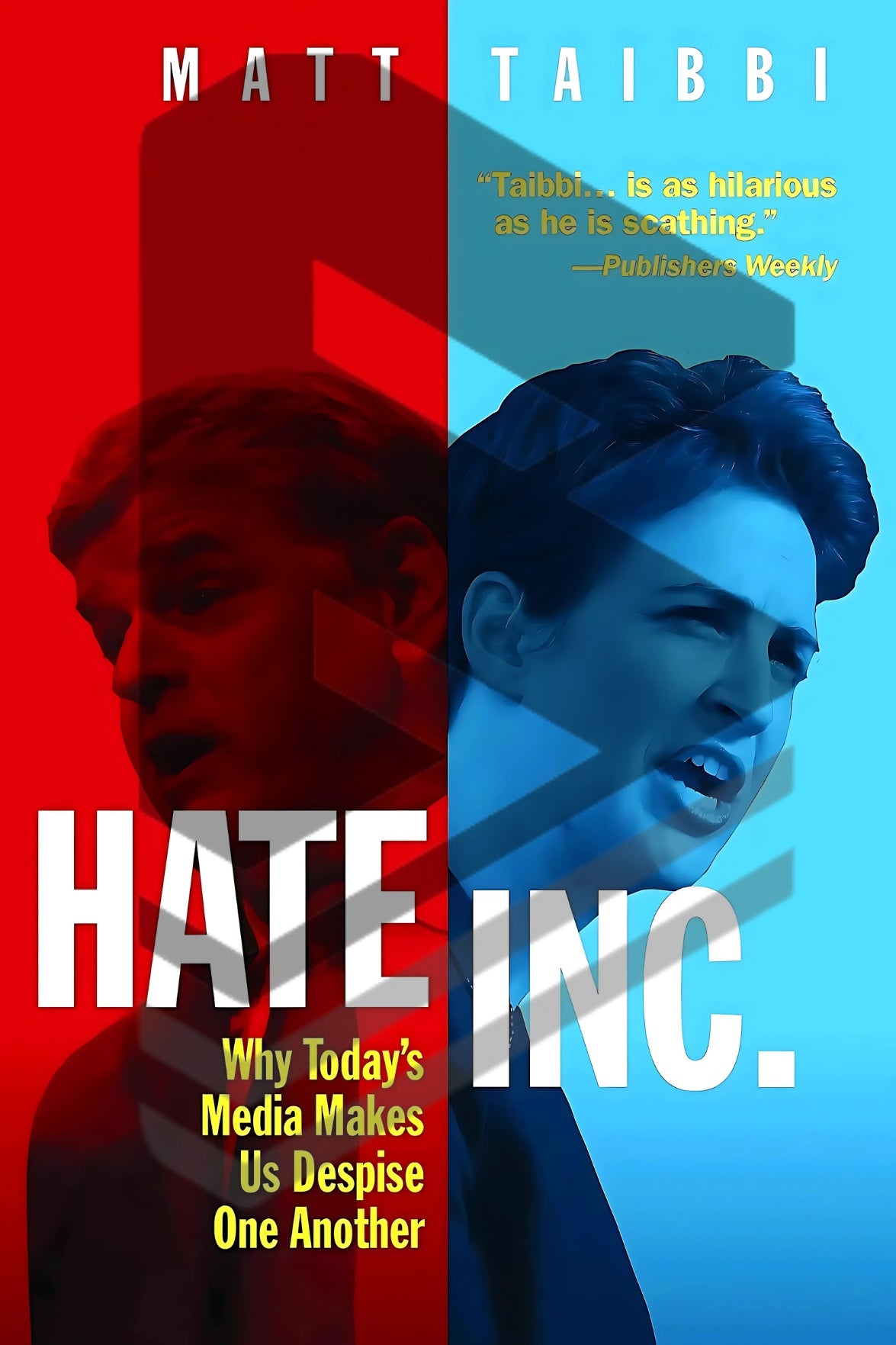 Hate, Inc. by Matt Taibbi || Bestselling Books on Mainstream Media 