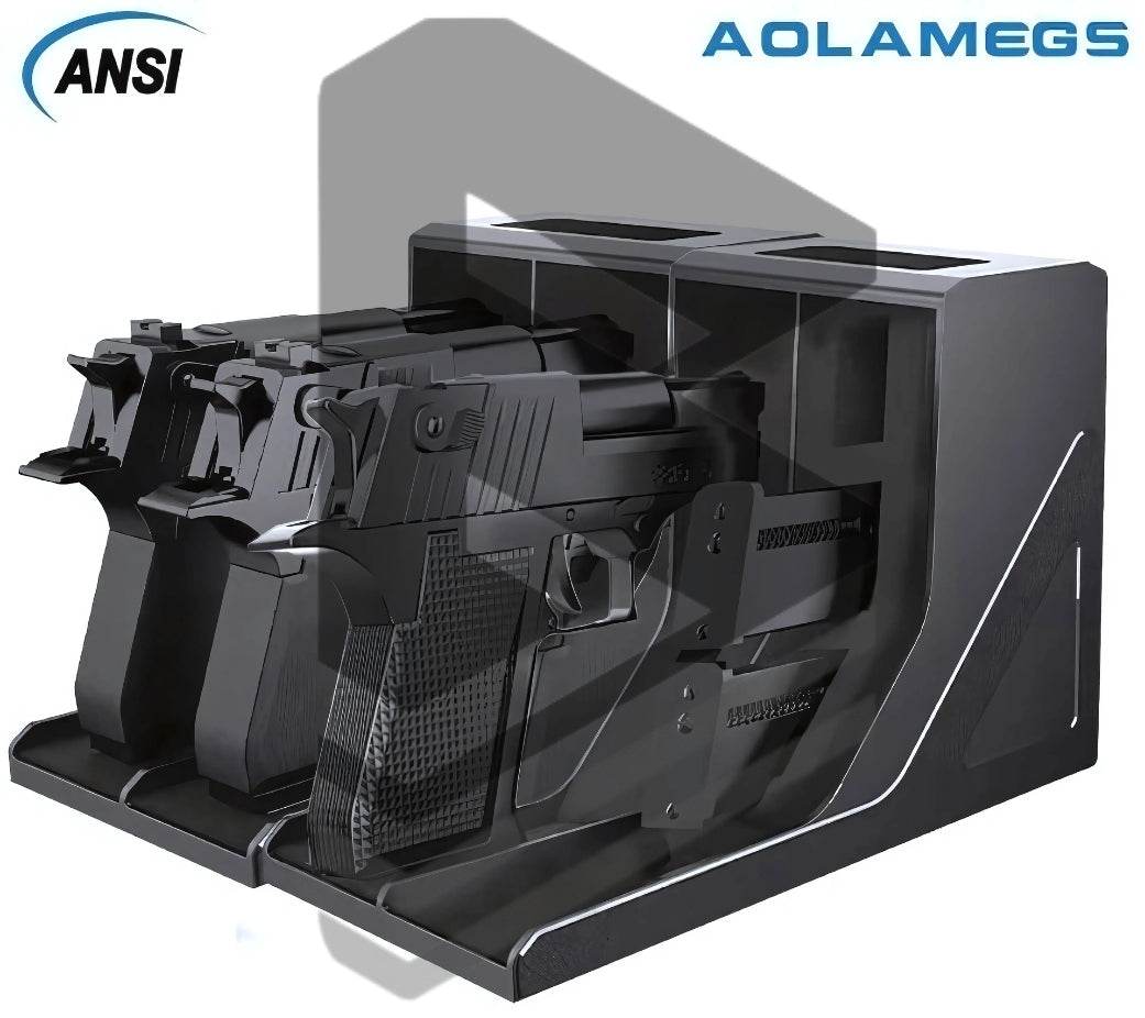 Bust-Down Pistol-Protection Firearm Storage || Aolamegs ANSI/OSHA Rack