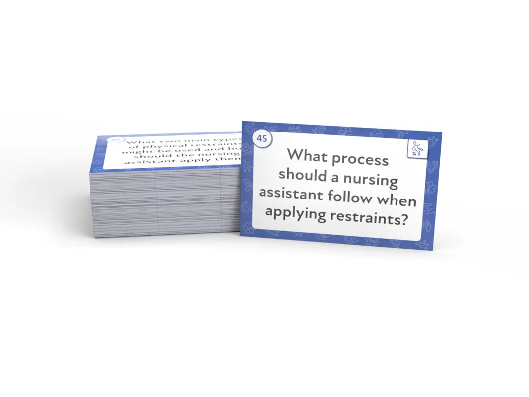 CNA Flash Cards 2022-2023: CNA Training Flashcards Study Guide with Practice Test Questions for the Certified Nursing Assistant Exam [Full Color Cards]