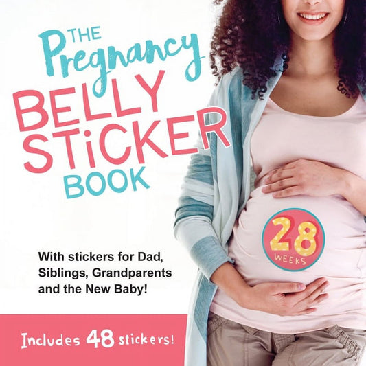 The Pregnancy Belly Sticker Book - Paperback