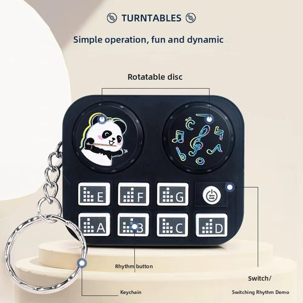 DJ Horn Keychain + Fun Sound Buttons by Real Rave & Cool Keychains