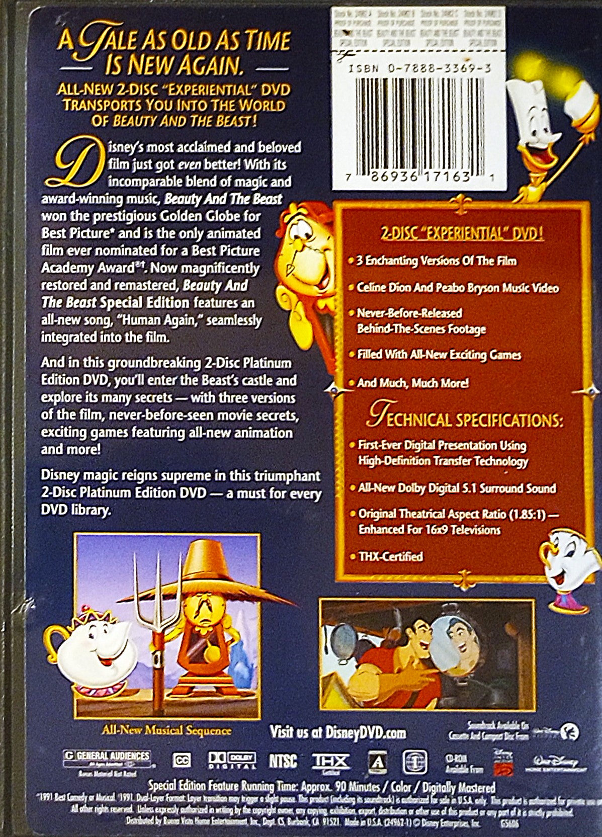 Beauty and the Beast by Walt Disney Pictures