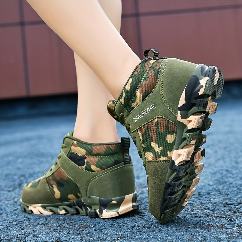 Camo Kicks With Sturdy Soul Shoes Technology by Pretty in Podiatry & Functional Footwear | Also Available in Beautiful Black & Snow White | Fashion, Running & Attention in Abundance