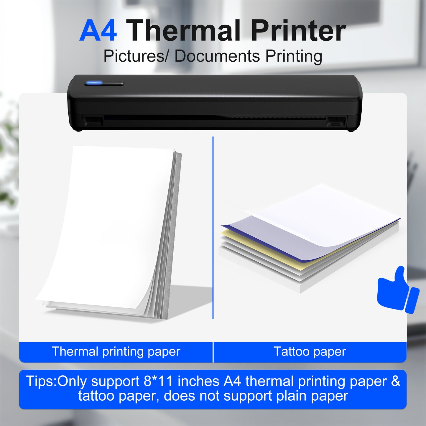 Portable Printer: Wireless Printing
