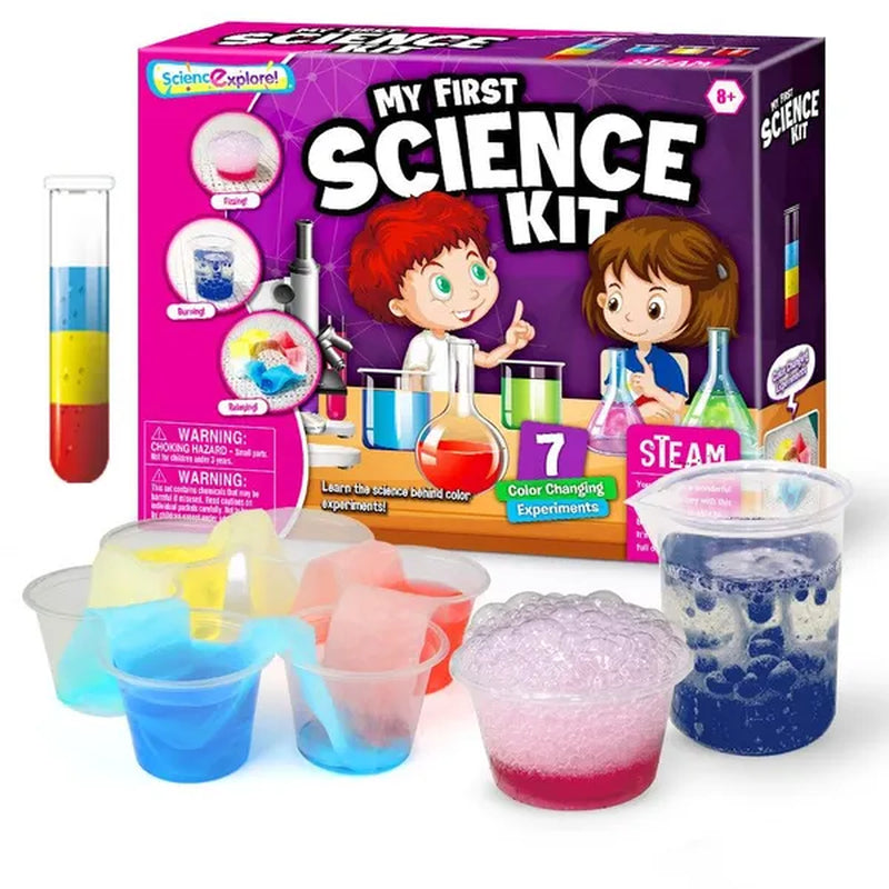 My First Science Kit by ScienceExplorer! Small Science-Experiment Set