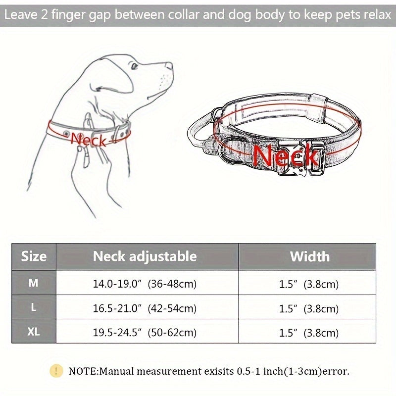 Heavy Duty Multi-Colored Camo Dog Collars for Maximum Canine Comfort & Pet Protection by Happy Hounds Accessories for Our Dear Dogs