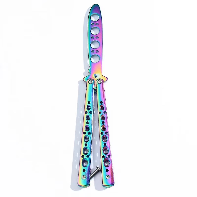 Dull-Blade Butterfly Knife Trainer: Safe Practice Tool for Beginners