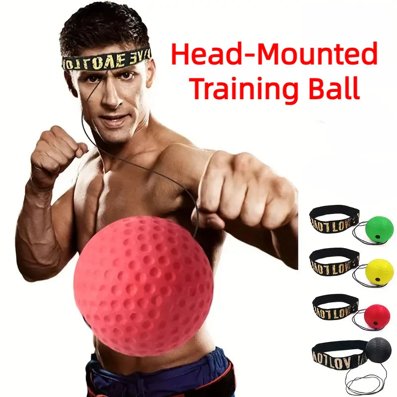 SpeedStrike Head-Mounted MMA-Boxing Reflex Ball