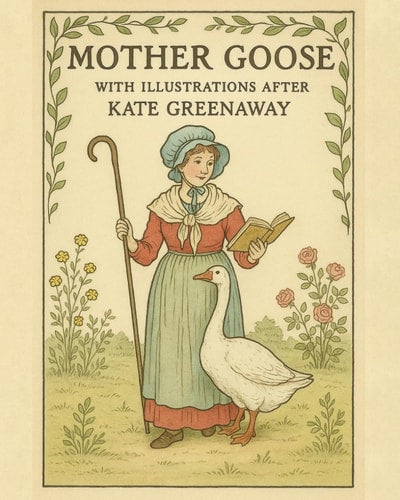 Mother Goose: With 48 Original Color Illustrations by Kate Greenaway