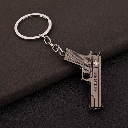 Baby Beretta Handgun Keychain by Pistol Products & Cool Keychains