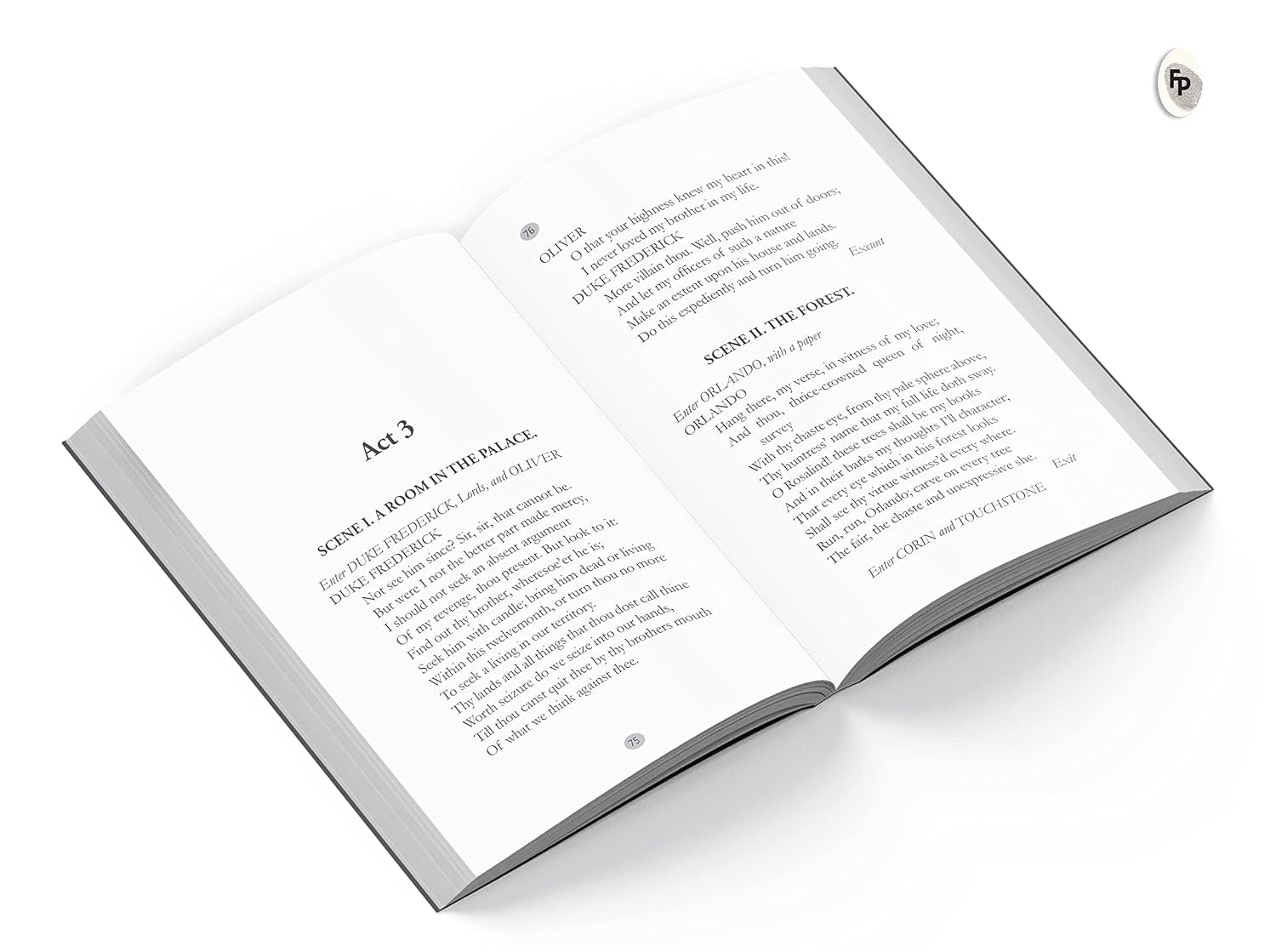 Open book image of 'Shakespeare Box Set: Greatest Works of William Shakespeare' displaying one of the books.