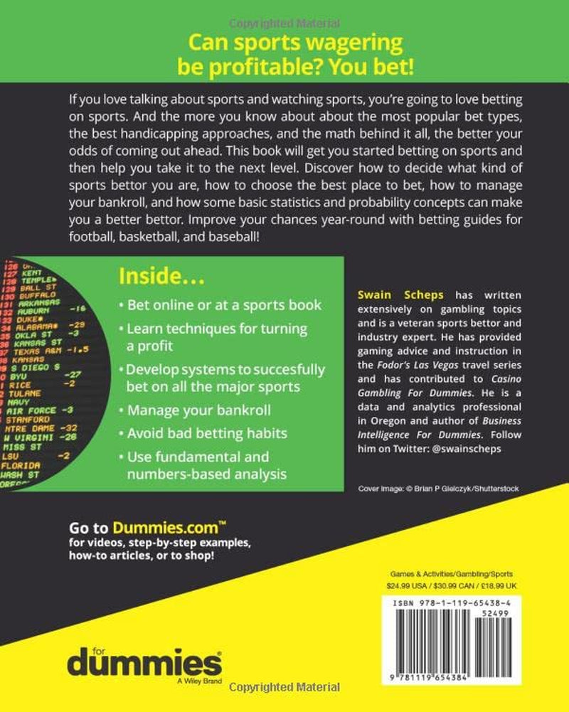 Sports Betting For Dummies