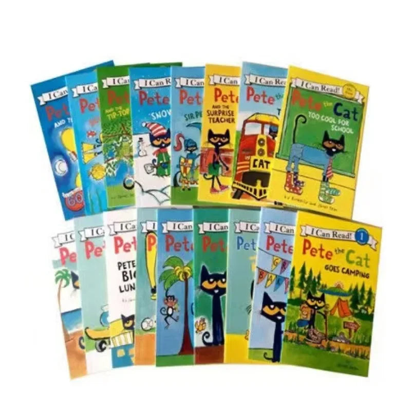 I Can Read "Pete the Cat" Children's Books Series | Fun Learning