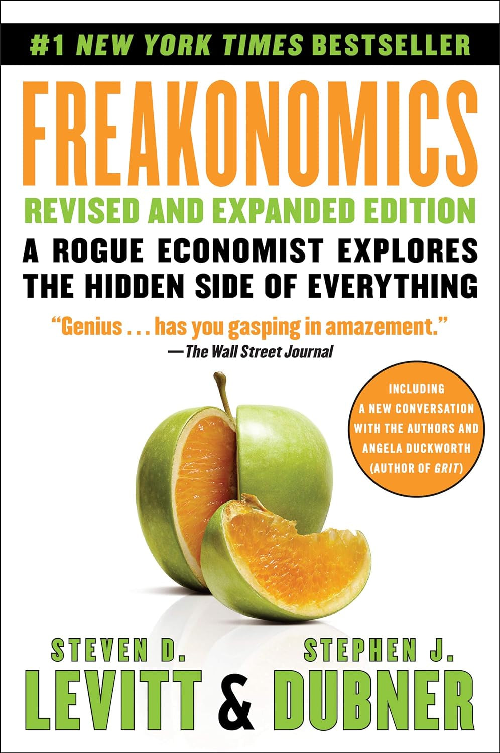 Cover of the book 'Freakonomics' by Steven D. Levitt & Stephen J. Dubner