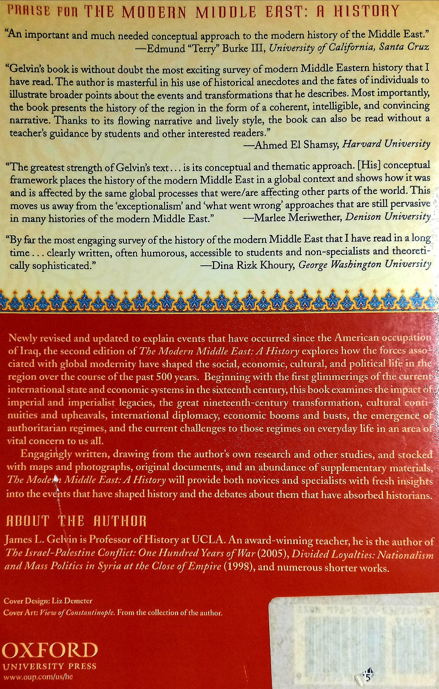 The Modern Middle East by James L. Gelvin