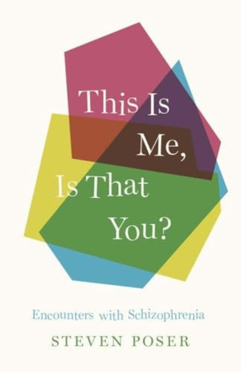 Book cover of 'This Is Me, Is That You?' by Steven Poser with colorful geometric shapes on a white background.