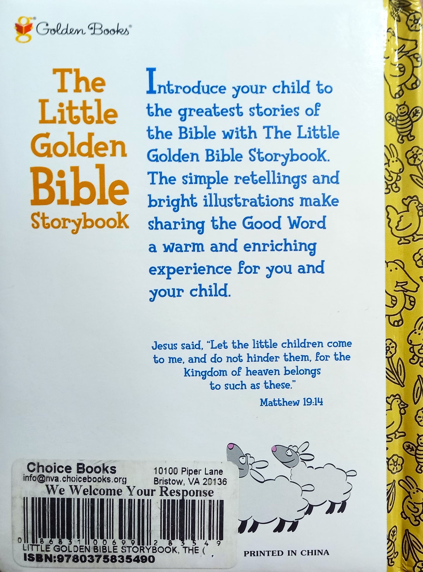 The Little Golden Bible Storybook