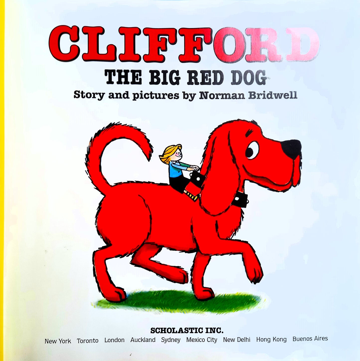 Clifford The Big Red Dog by Norman Bridwell