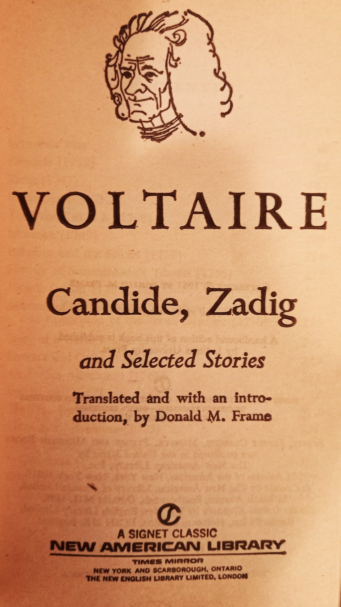 Candide, Zadig, and Selected Stories
