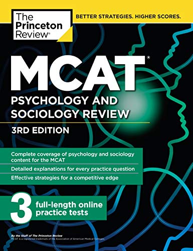 MCAT Psychology and Sociology Review | Third Edition | Medical School Test Preparation