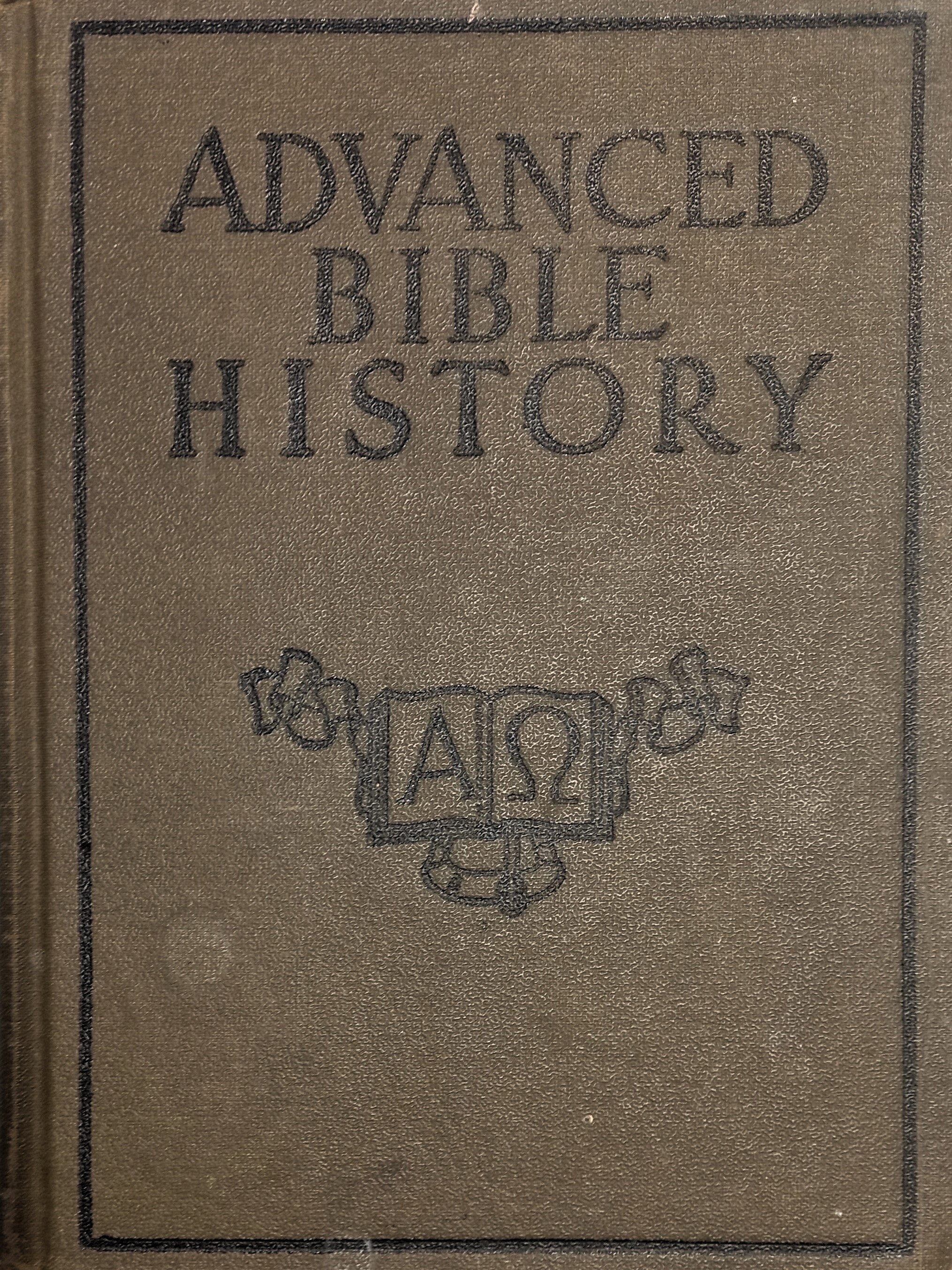 Advanced Bible History: For Lutheran Schools by A.C. Stellhorn – Bust ...