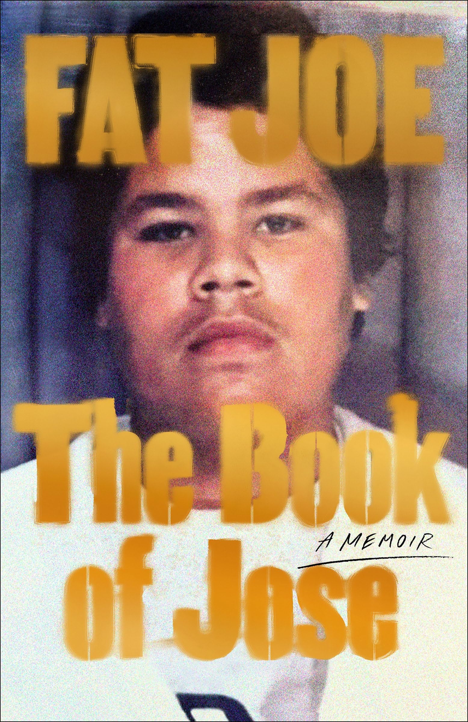Book cover of 'The Book of Jose' by Fat Joe with a portrait of the author.