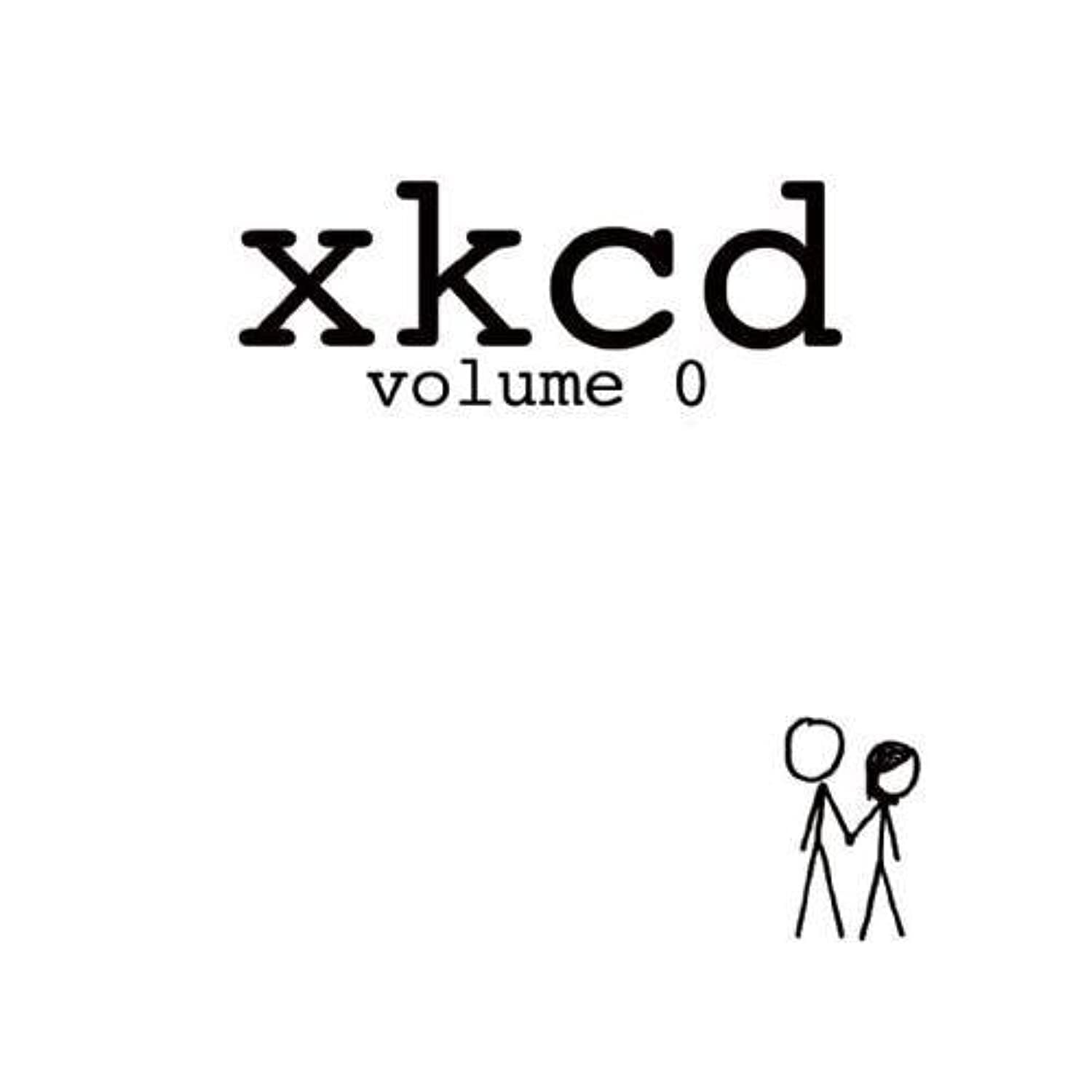 Cover of 'xkcd volume 0' with stick figure design on a white background