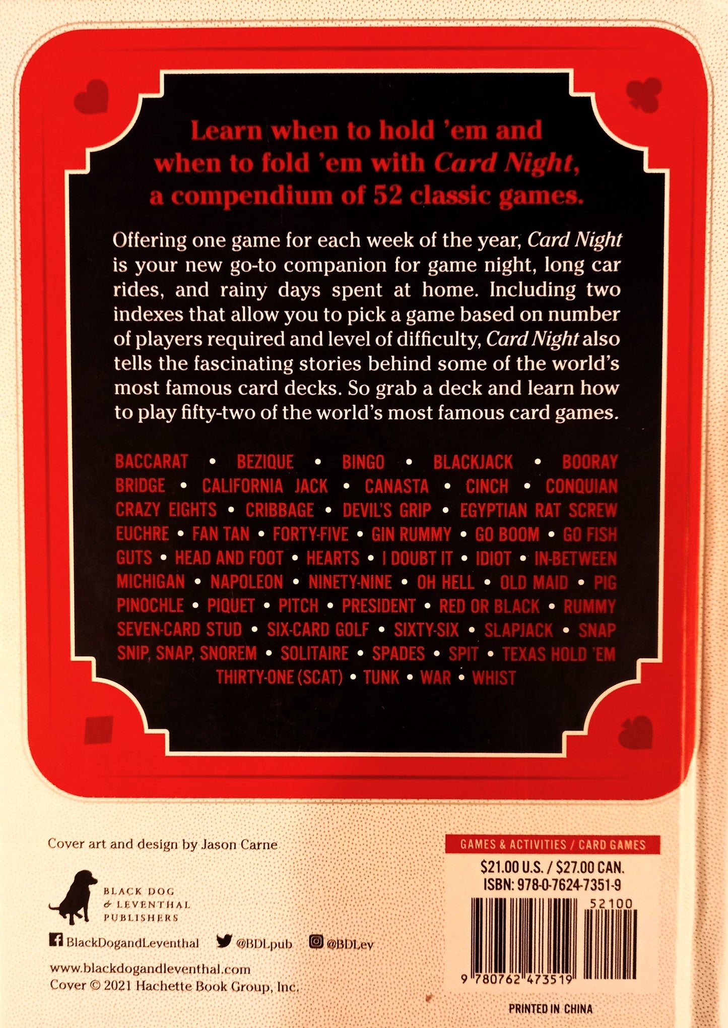 Card Night by Will Roya