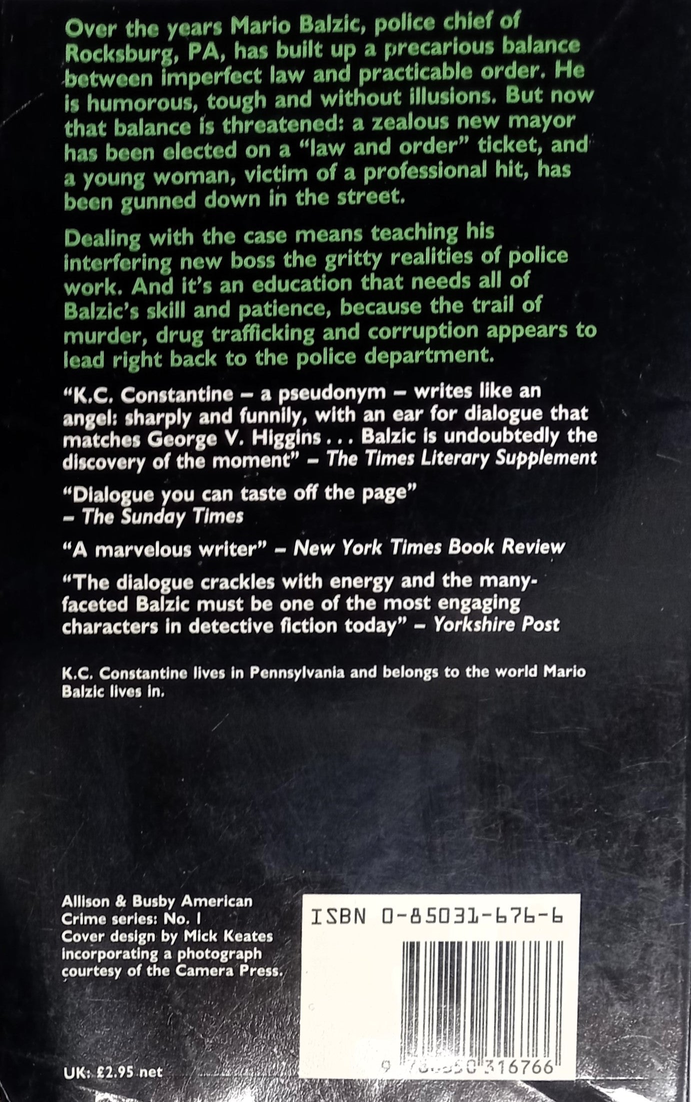 Always a Body to Trade by K.C. Constantine