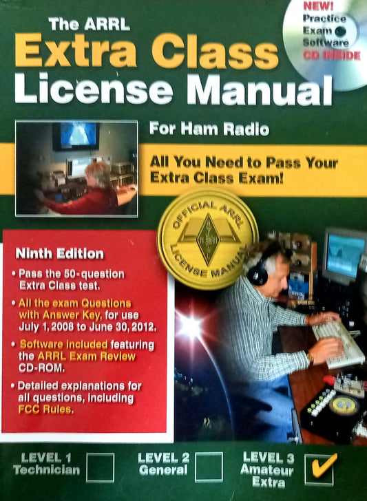 ARRL Extra Class License Manual for Ham Radio