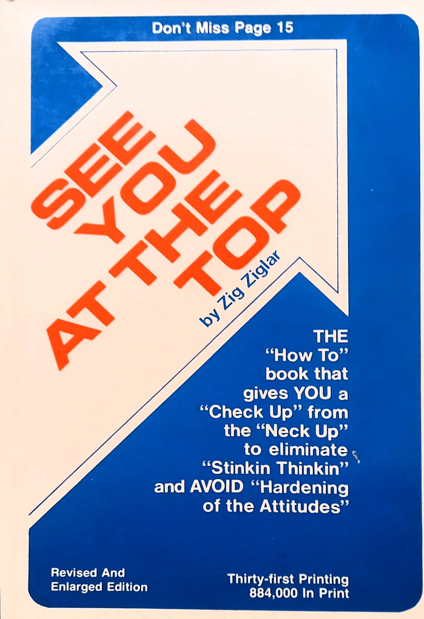 Front cover of See You at the Top by Zig Ziglar