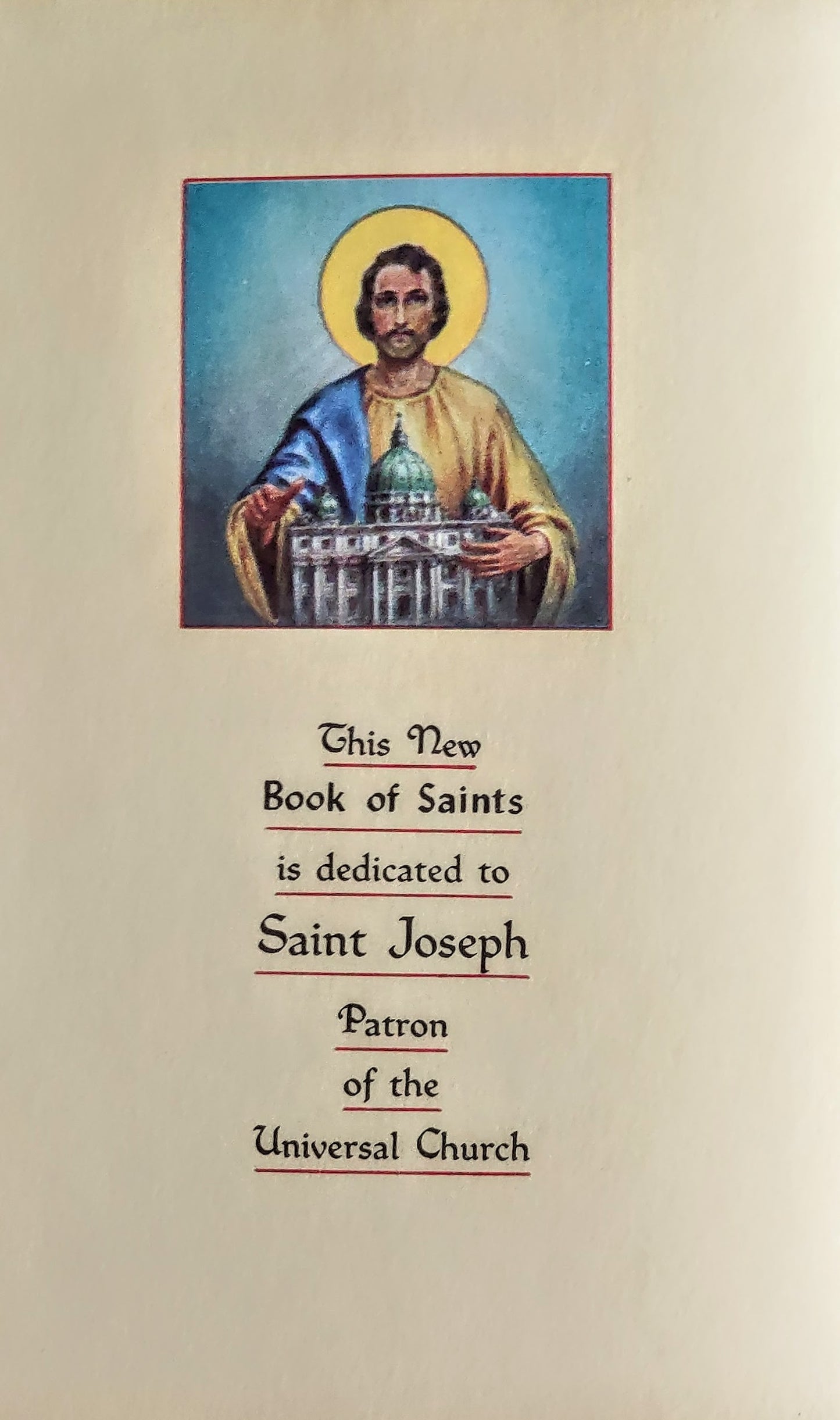 Picture Book of Saints by Lawrence G. Lovasik
