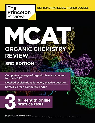 MCAT Organic Chemistry Review, 3rd Edition (Graduate School Test Preparation)