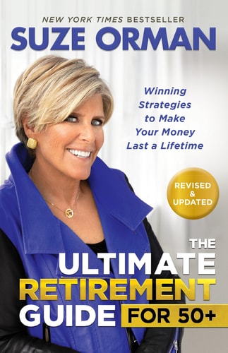 Cover of The Ultimate Retirement Guide for 50+ by Suze Orman, revised for 2025 — New York Times bestselling personal finance guide for retirement planning