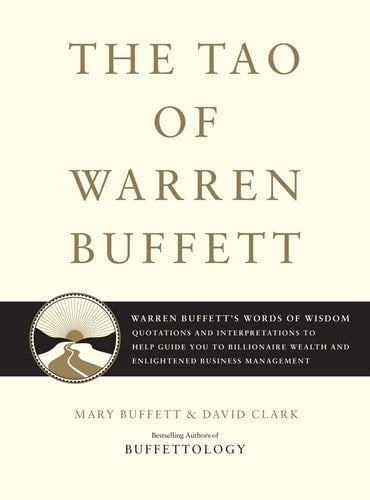 Book cover of 'The Tao of Warren Buffett' with title and authors' names.