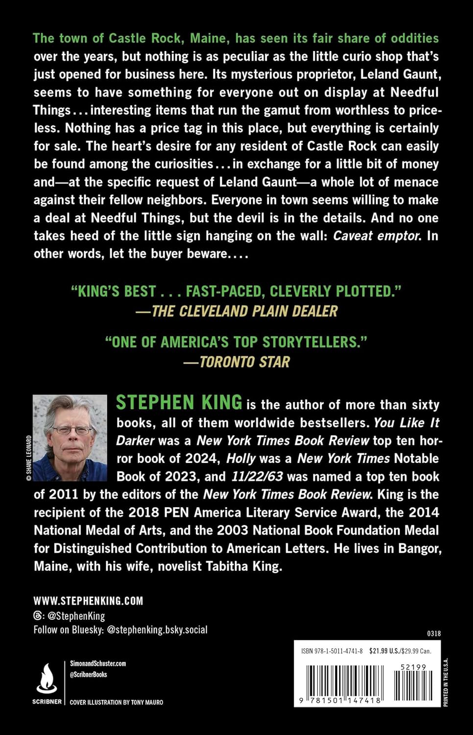 Needful Things by Stephen King