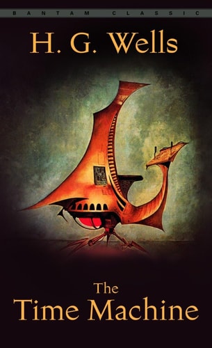 Cover of the book 'The Time Machine' by HG Wells