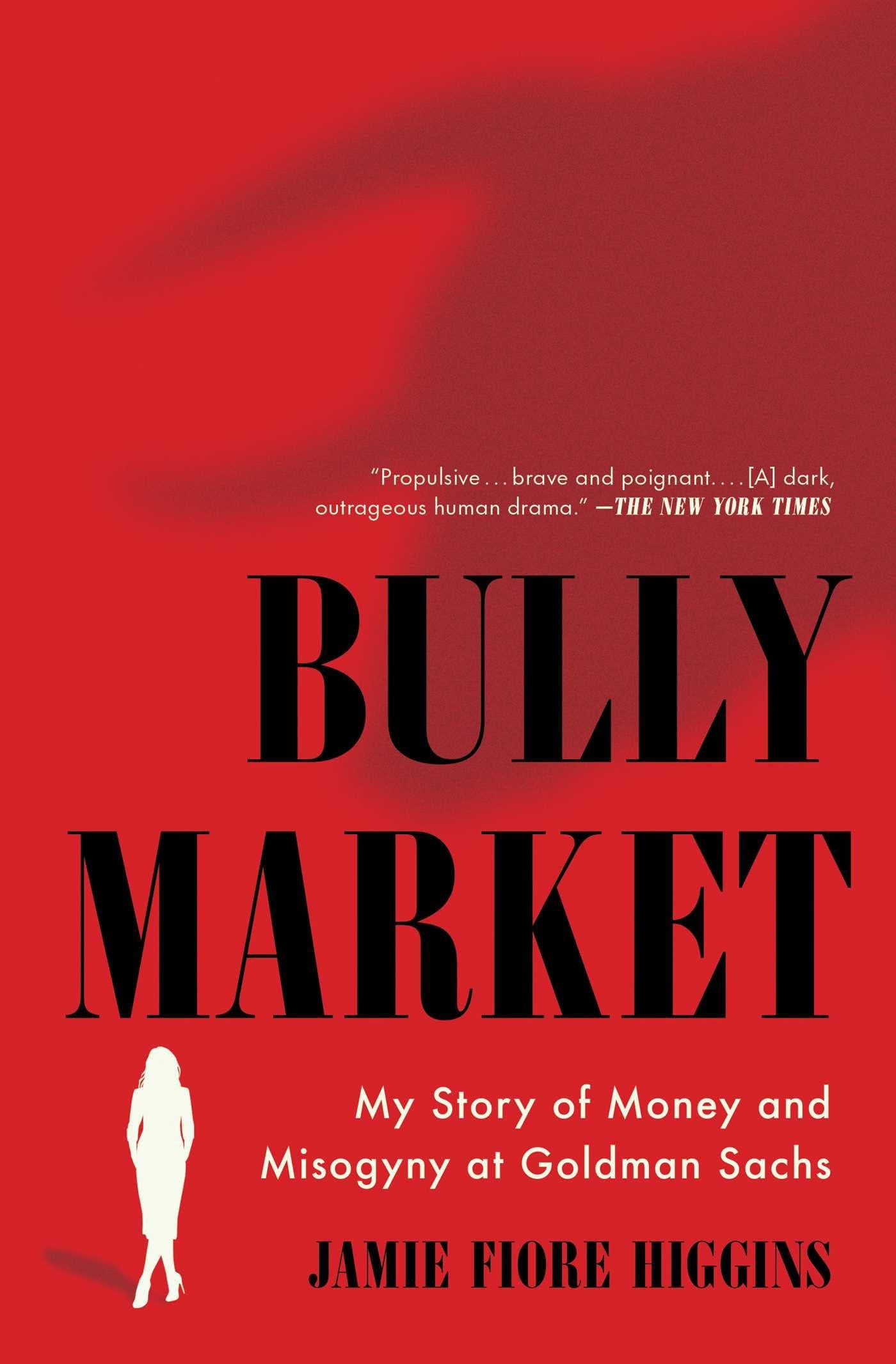 Book cover of 'Bully Market' with a red background and black text.