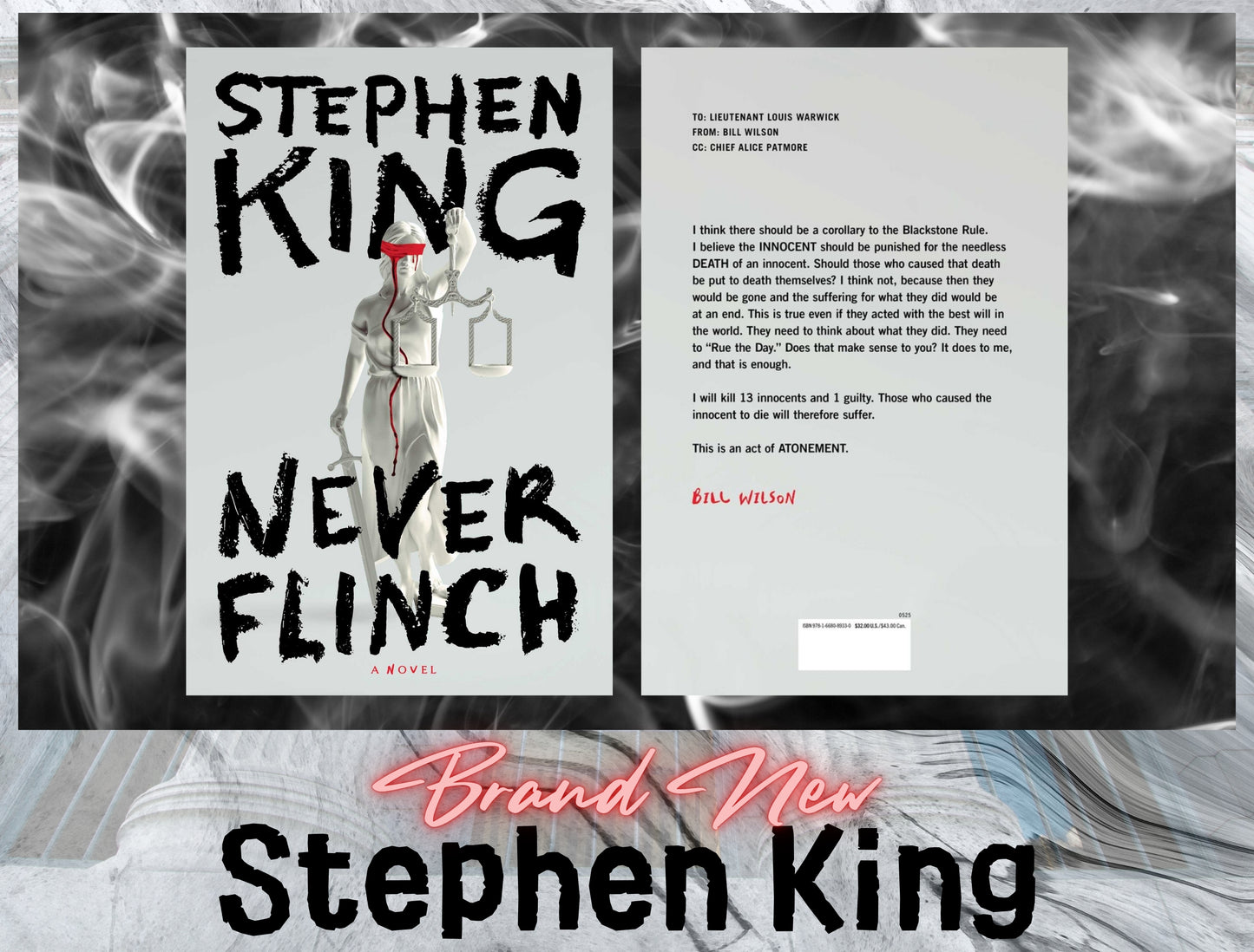 Never Flinch by Stephen King