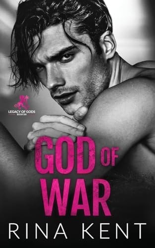 Book cover of 'God of War' by Rina Kent featuring a shirtless man with a muscular build.