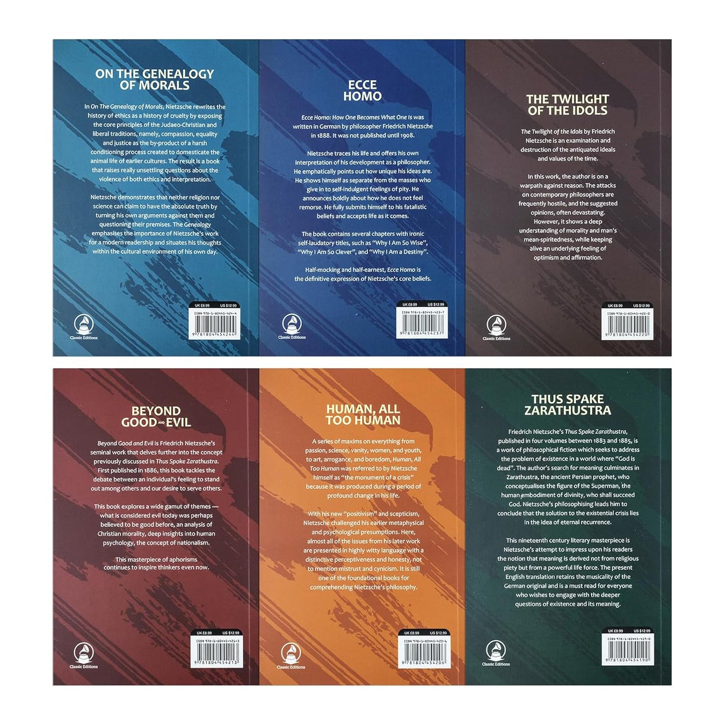 Complete Friedrich Nietzsche 6-Book Collection: Friedrich Nietzsche