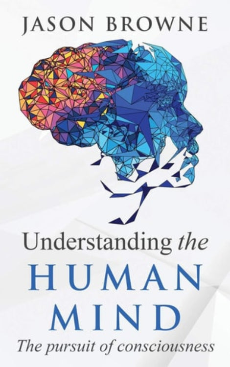Book cover of 'Understanding the Human Mind' featuring a stylized illustration of a human head with a geometric pattern inside.