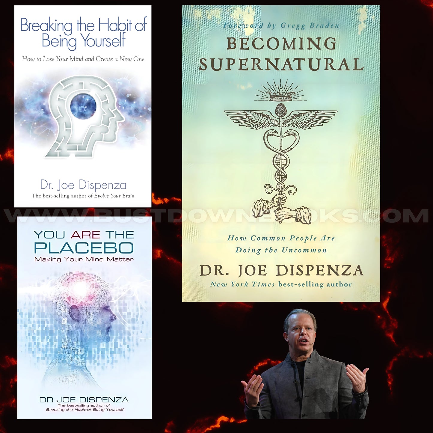 Joe Dispenza 3-Book Bundle Bust-Down