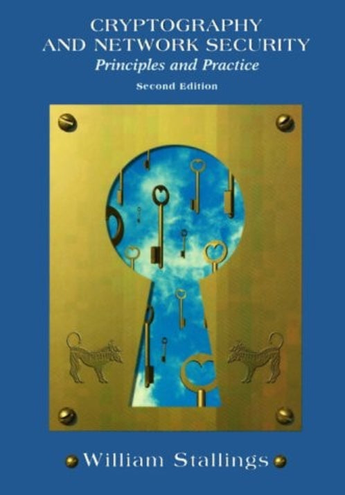 Cover of the book 'Cryptography and Network Security: Principles and Practice (2nd Edition)' by William Stallings
