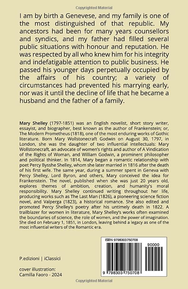Mary Shelley | Frankenstein: The Original 1818 Complete Text with Exclusive Illustration – Includes Author Biography, In-Depth Analysis, Bonus Playlist, and Unique Artwork by Mary Shelley