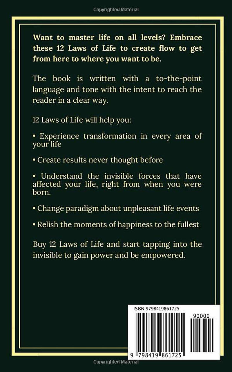 12 Laws of Life by Manhardeep Singh