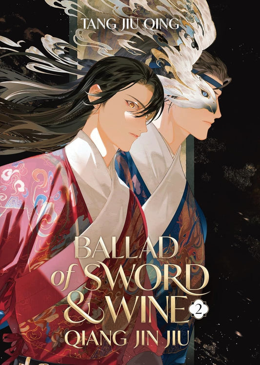 Book cover of 'Ballad of Sword & Wine: Volume 2' by Jiuqing Tang with two characters and the author's name.