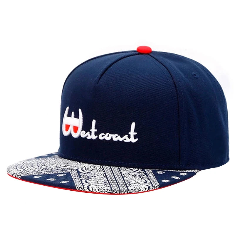 Champion Westcoast Blue Bandana Snapback Cap