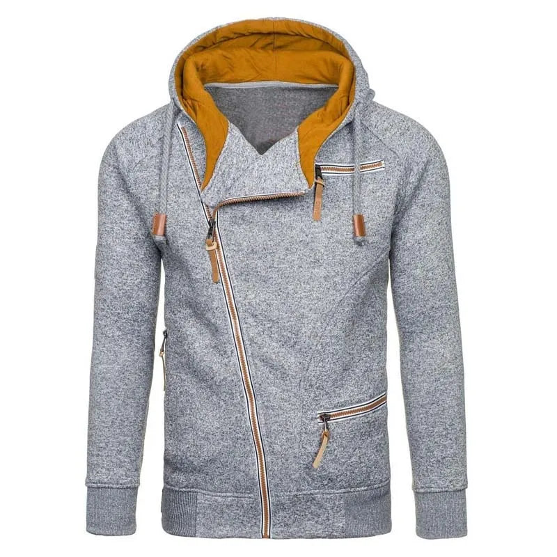 Cross Zipper Designer Hoodie