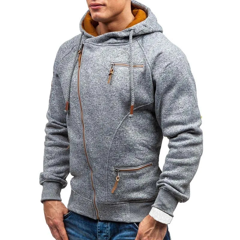 Cross Zipper Designer Hoodie